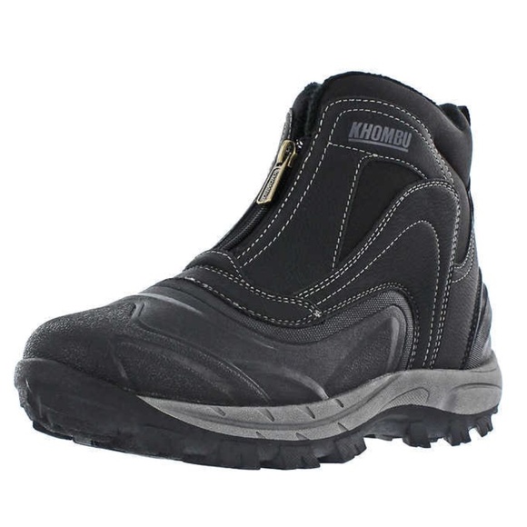 Khombu Men\'s Black Hybrid Winter Boots main image 4